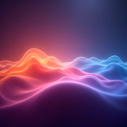 Abstract Landscape Illustration