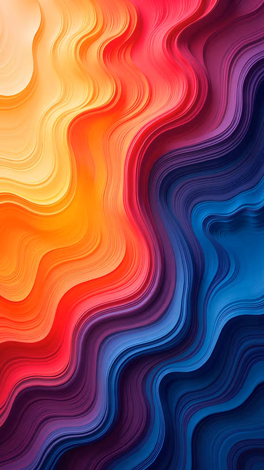 Abstract Waves Illustration