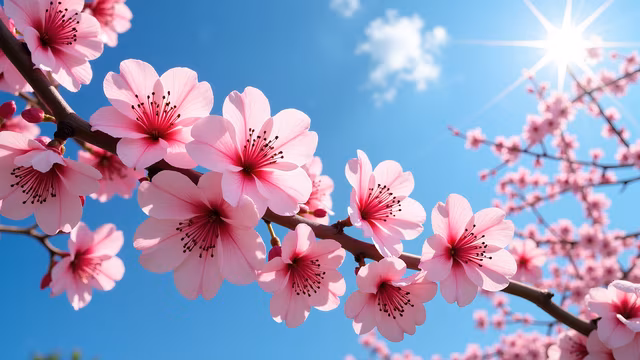 Cherry Blossoms in Bloom