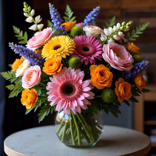Colorful Flower Bouquet