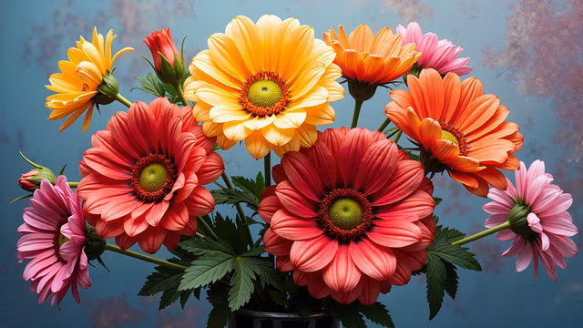 Colorful Flowers Bouquet