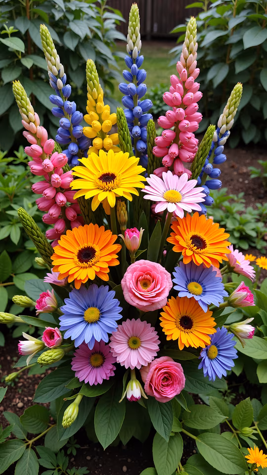 Colorful Garden Bouquet