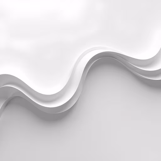 Curved Lines Abstract Illustration