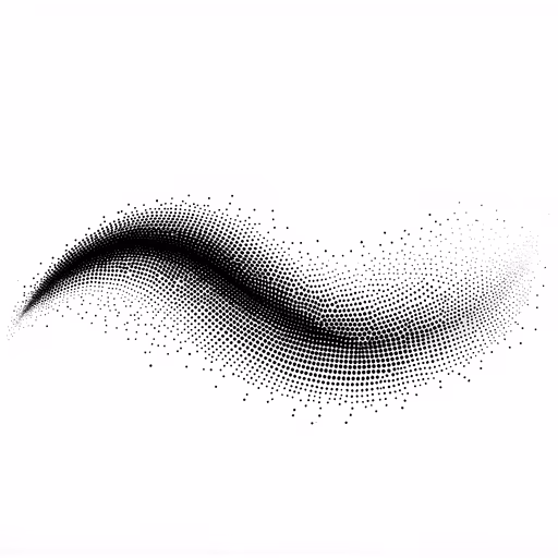 Dot Wave Illustration