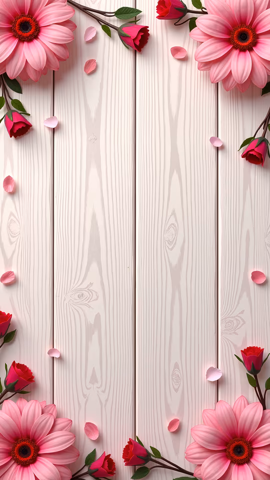 Floral Border Illustration