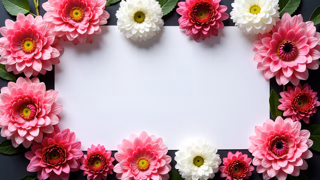 Floral Frame Illustration