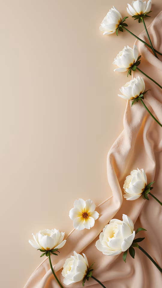 Flowers on Silk