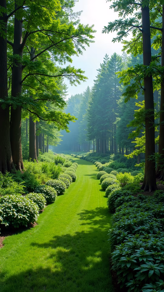 Forest Path Illustration