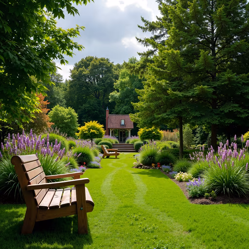 Garden Bench Serenity