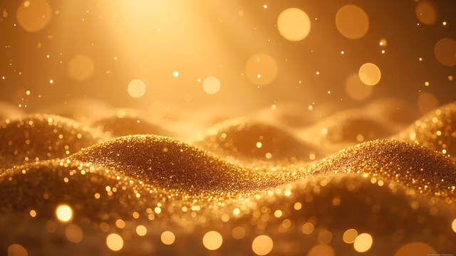 Golden Sand Illustration