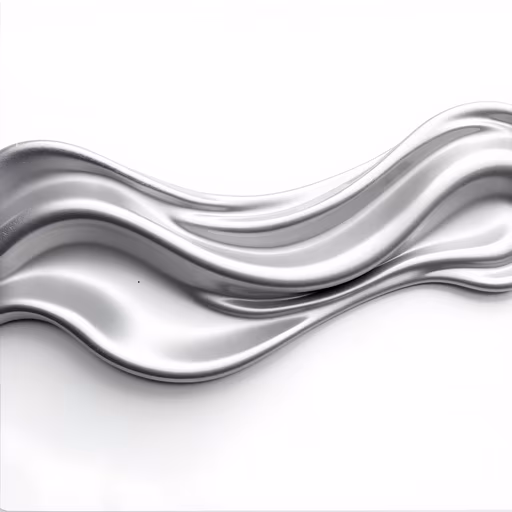 Metallic Wave Illustration