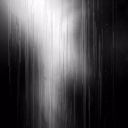 Meteor Shower Illustration
