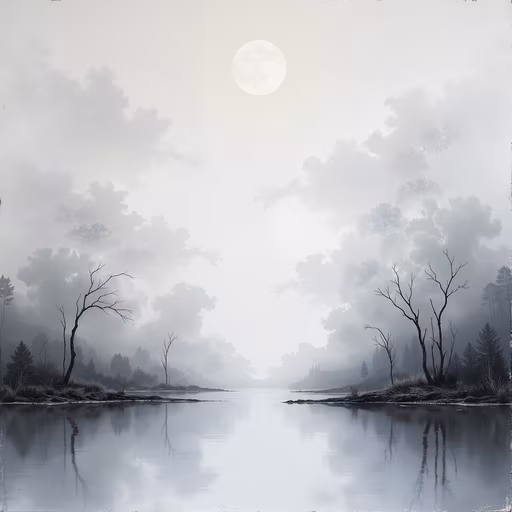 Moonlit Lake