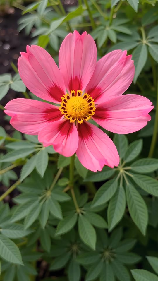Pink Cosmos Flower