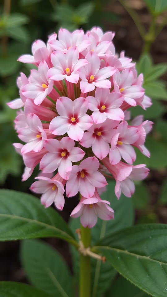 Pink Flower Cluster