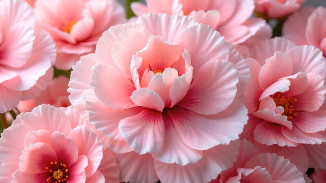 Pink Peonies Illustration