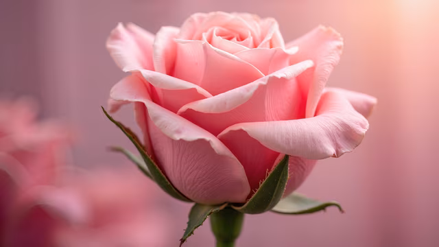 Pink Rose Realistic