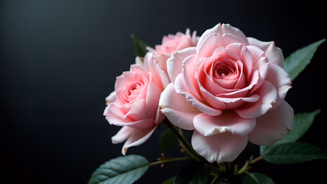 Pink Roses Realistic