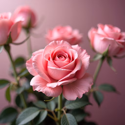 Pink Roses Realistic