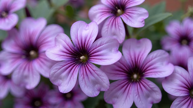 Purple Petunia Illustration