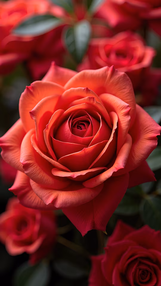 Red Rose Realistic