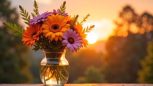 Sunset Bouquet