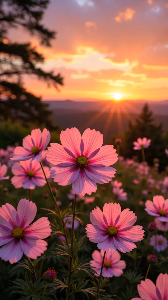Sunset Cosmos