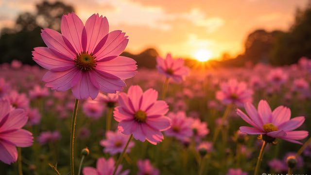 Sunset Cosmos