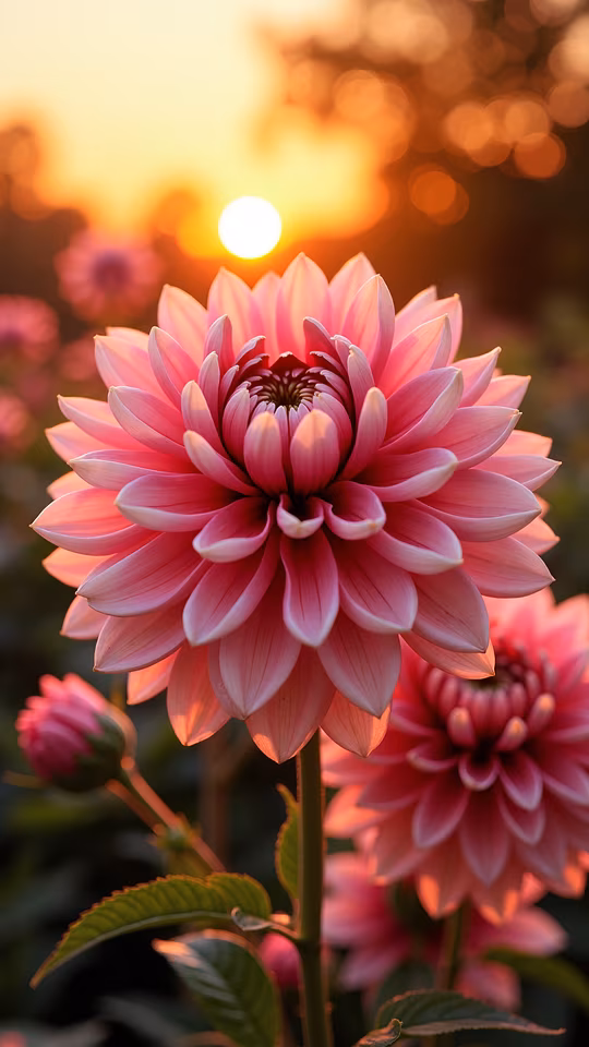 Sunset Dahlia