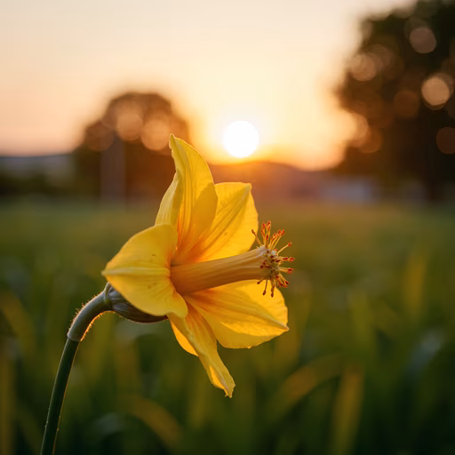 Sunset Flower