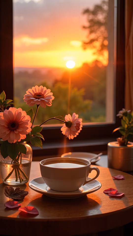 Sunset Tea Time