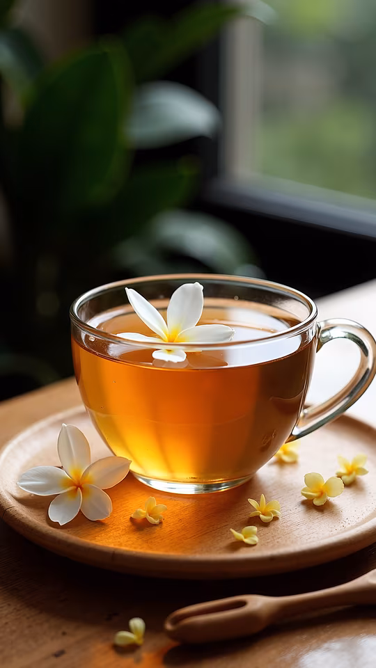Tea with Frangipani