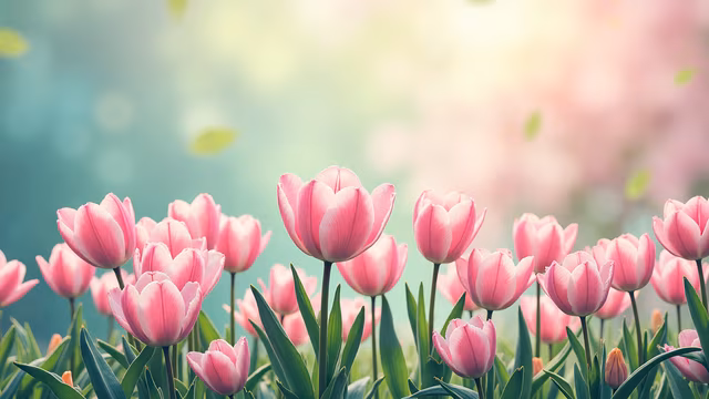 Tulips in Bloom