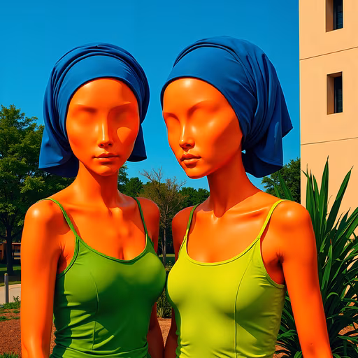 Two Women in Turbans