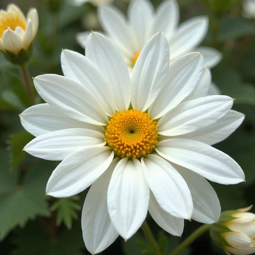 White Daisy Illustration