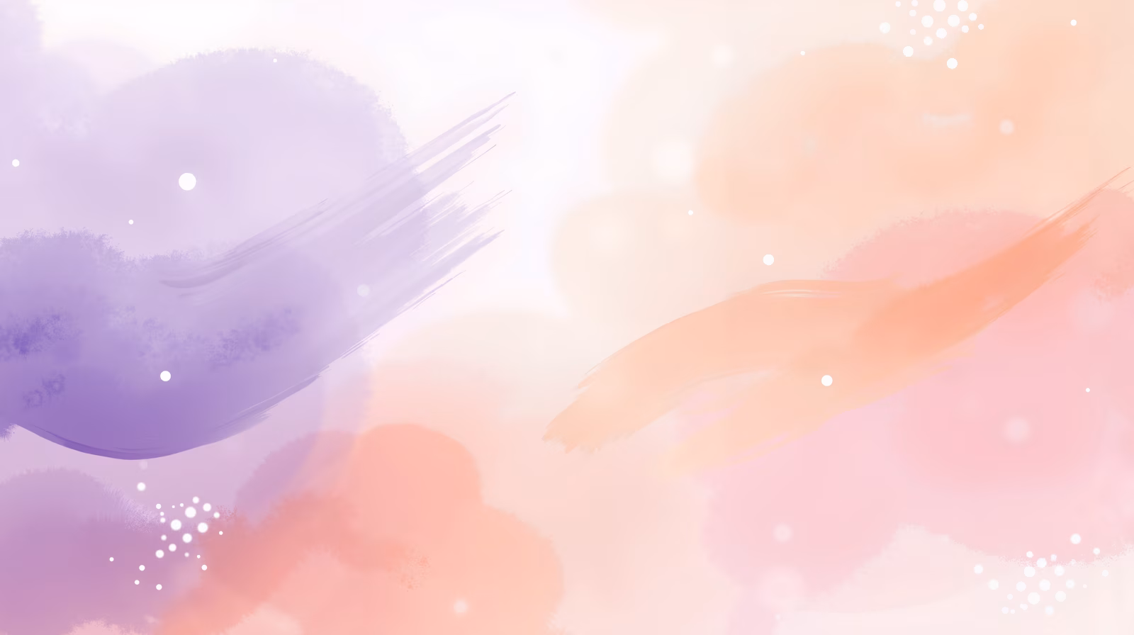 Soft pastel brushstrokes create a tranquil and whimsical abstract artwork.