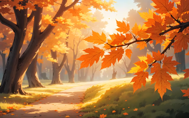 Autumn Forest Illustration