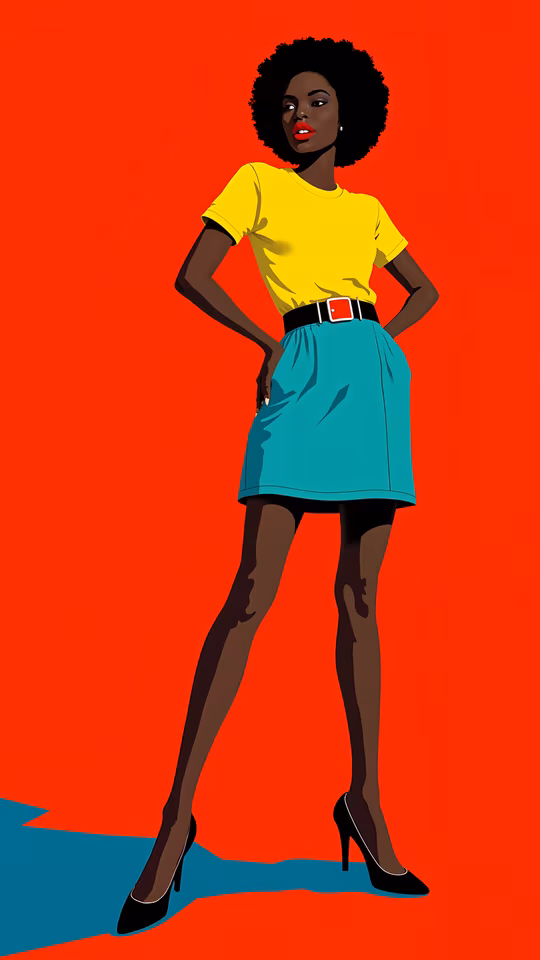Bold Fashion Illustration