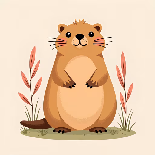 Cartoon Beaver