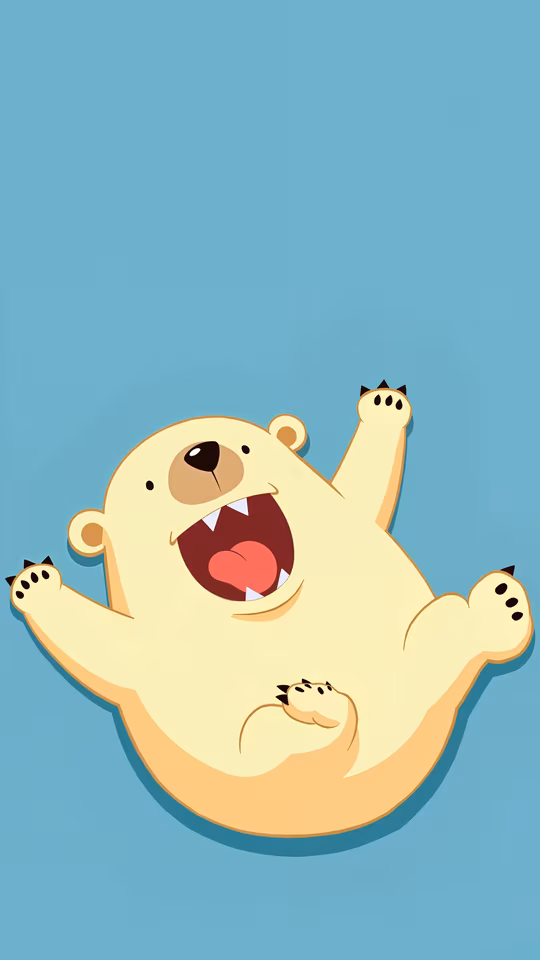 Cartoon Polar Bear