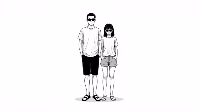 Casual Summer Couple