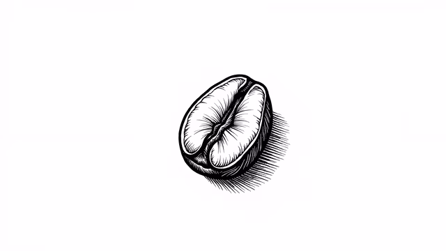 Coffee Bean Illustration
