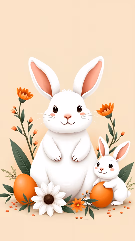 Easter Bunny Illustration