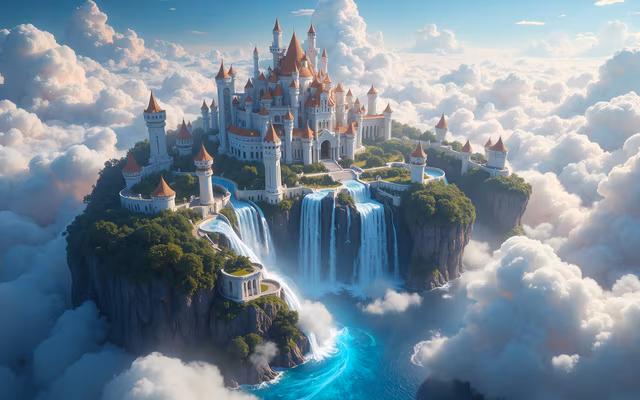 Enchanted Castle in the Clouds