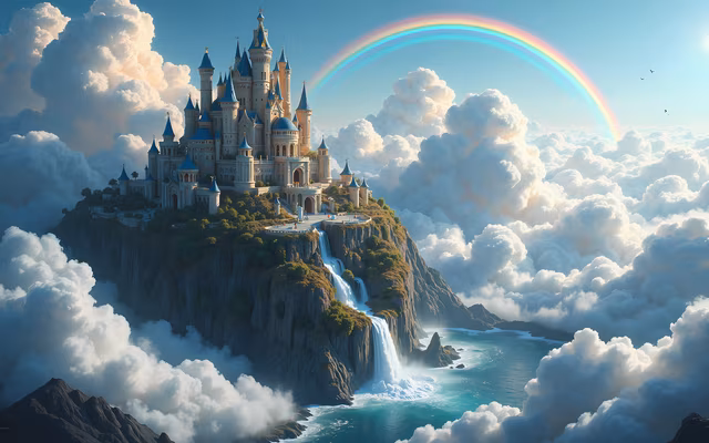Enchanted Castle in the Clouds