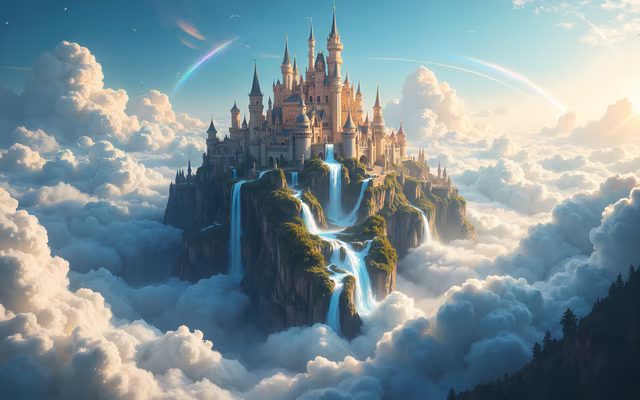 Enchanted Castle in the Clouds