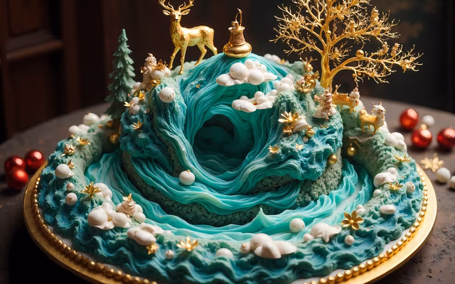 Enchanted Forest Cake