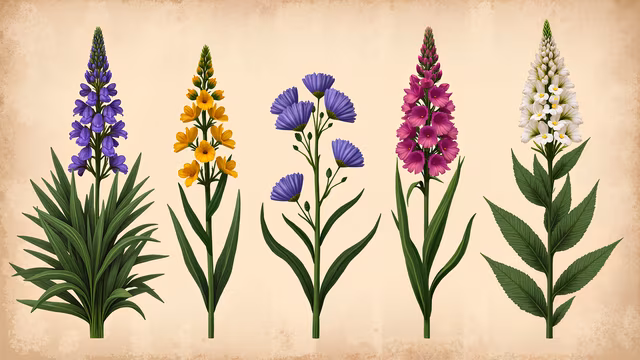 Floral Arrangement Illustration