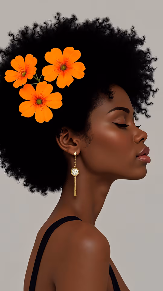 Floral Elegance Illustration