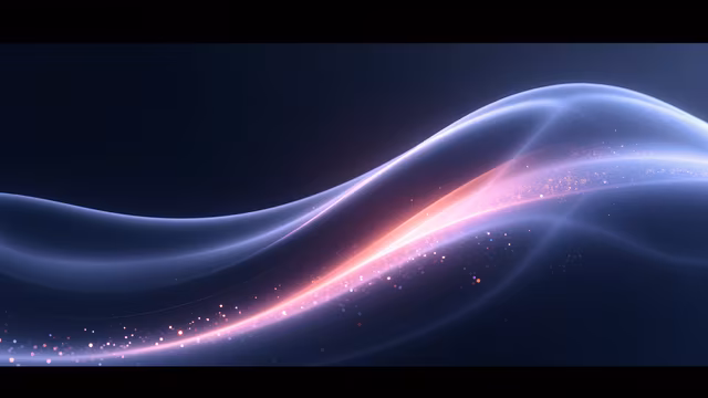 Flowing Light Illustration